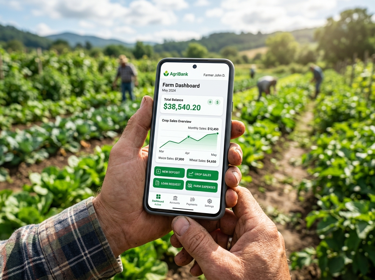 One-Farm Mobile Banking & Wallet Dashboard